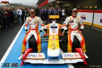 Pictures: Alonso and Piquet reveal Renault R29 in Portugal