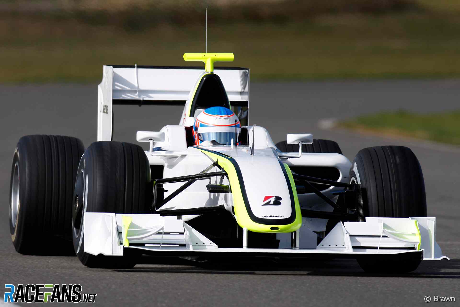 Jenson Button, Brawn, Silverstone, 2009