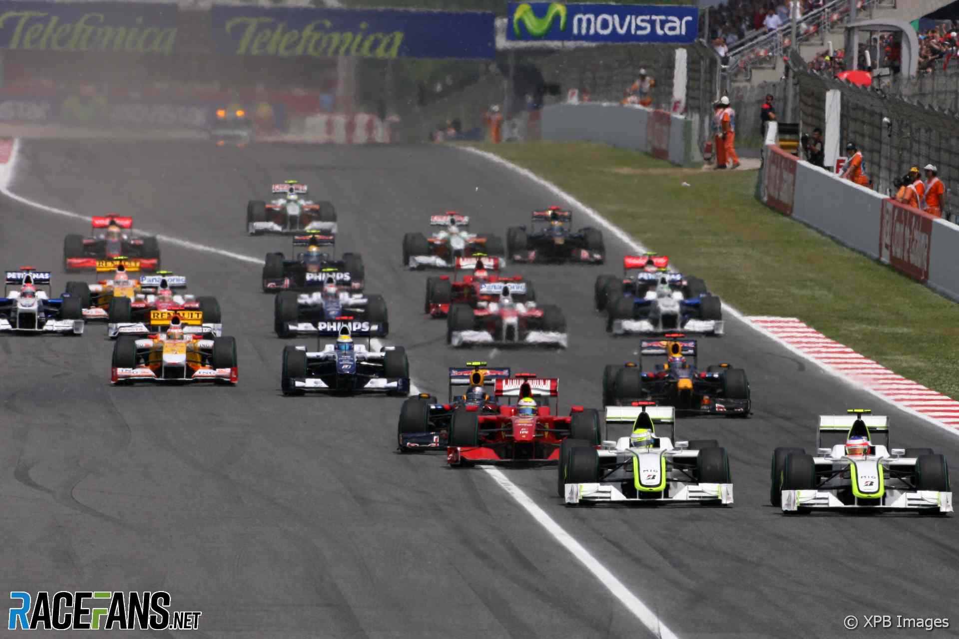 Start, 2009 Spanish Grand Prix