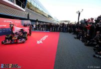 Jean-Eric Vergne, Daniil Kvyat, Toro Rosso STR9 launch, Jerez, 2014