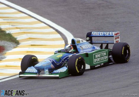 Michael Schumacher, Benetton, Interlagos, 1994