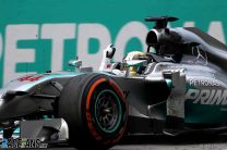 Hamilton leads historic one-two for Mercedes