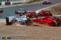 Schumacher wins again as Senna crashes out and traction control row brews