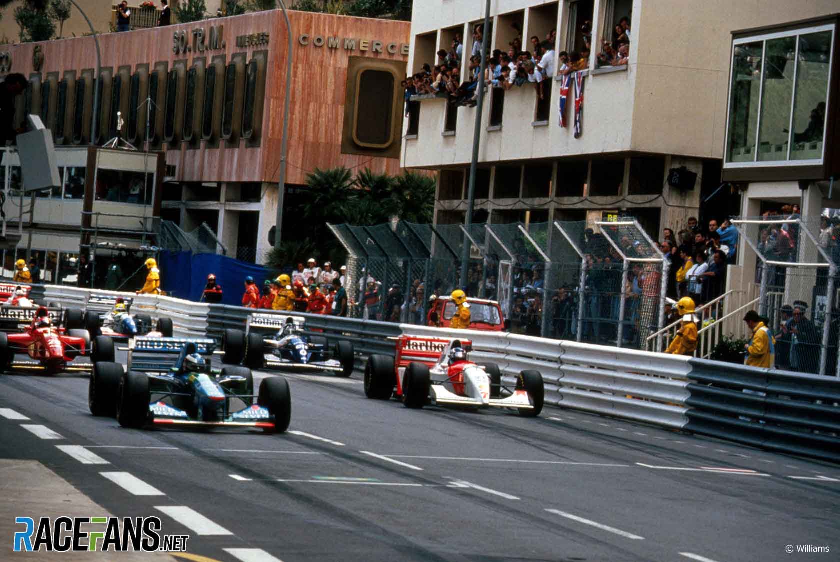Start, 1994 Monaco Grand Prix