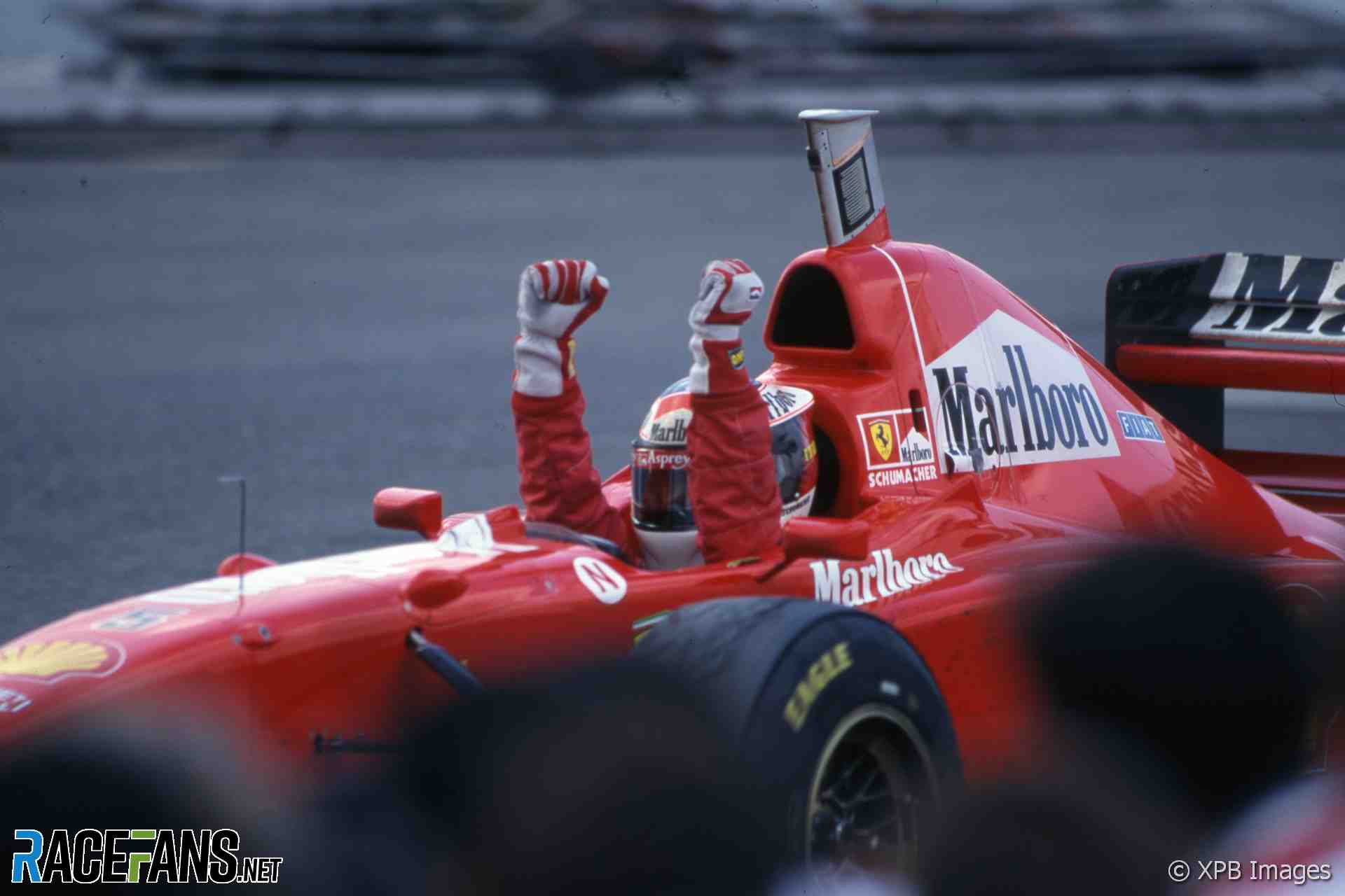 Michael Schumacher, Ferrari, Suzuka, 1997