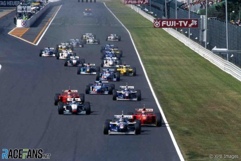 Start, Suzuka, 1997 Japanese Grand Prix