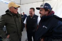 Jim France, Fernando Alonso, Zak Brown, United Autosports, Daytona, 2018