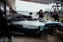 Valtteri Bottas, Mercedes W09 launch, Silverstone, 2018