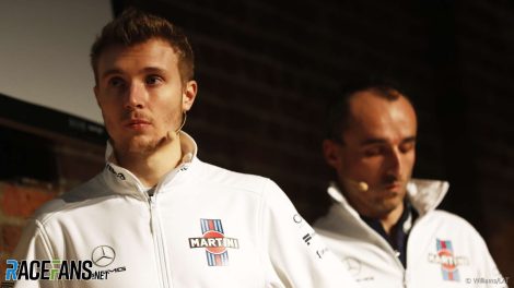 Sergey Sirotkin, Robert Kubica, Williams, 2018