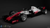 Haas is first to reveal images of its new car for 2018