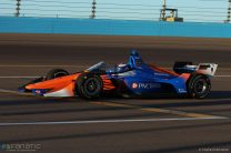 Scott Dixon, IndyCar windscreen test, Phoenix, 2018