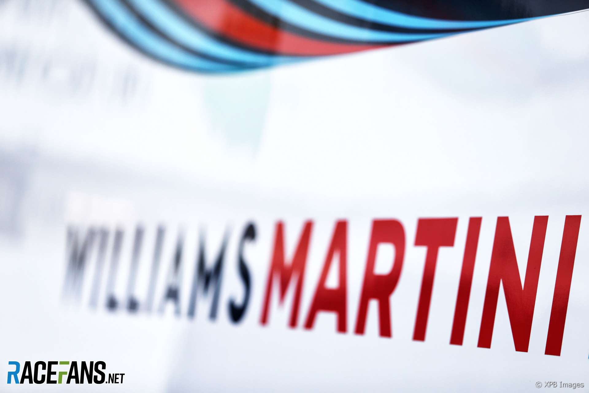 Williams logo, Circuit de Catalunya, 2018