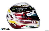 Lewis Hamilton helmet, Mercedes, 2018