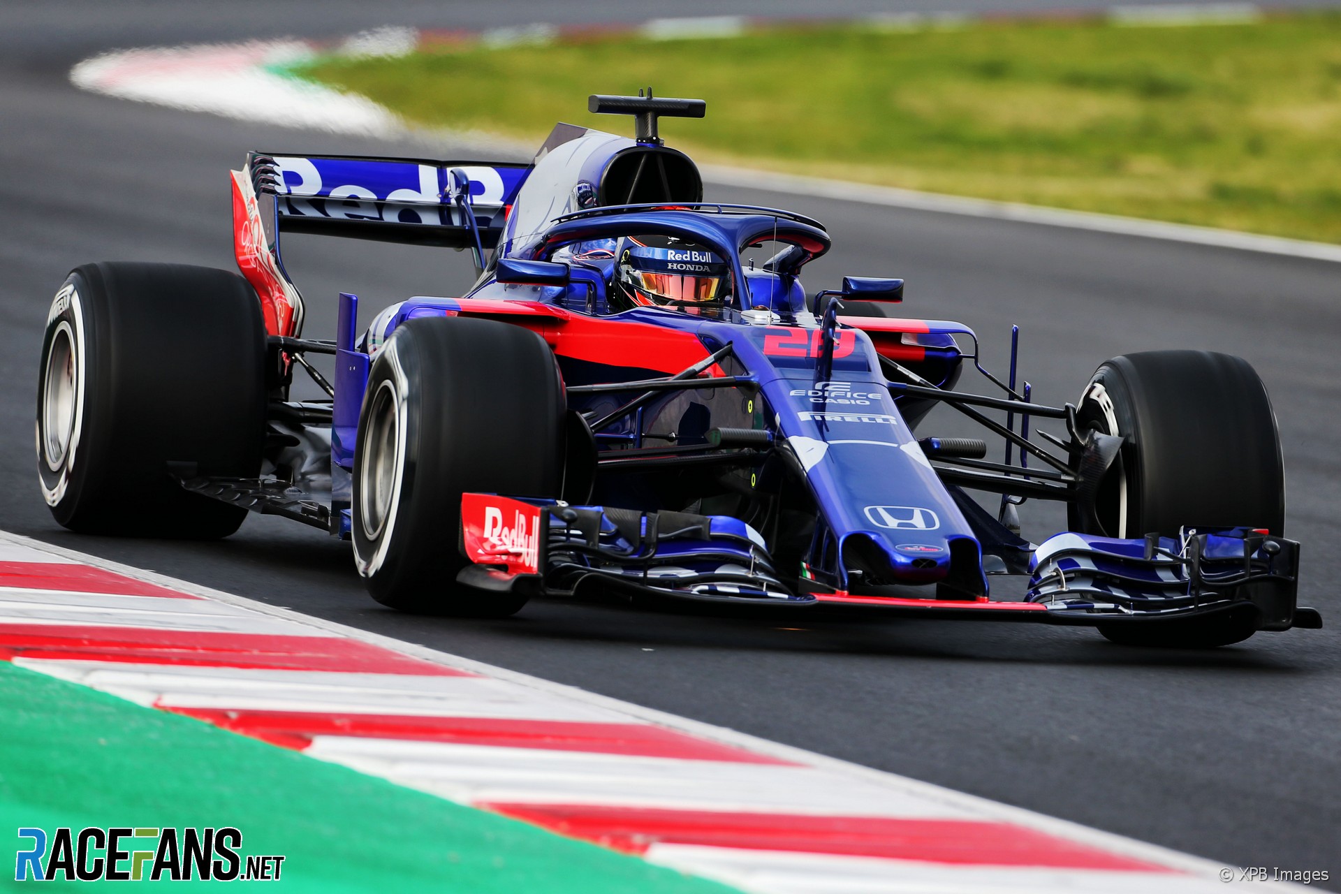 Brendon Hartley, Toro Rosso, Circuit de Catalunya, 2018