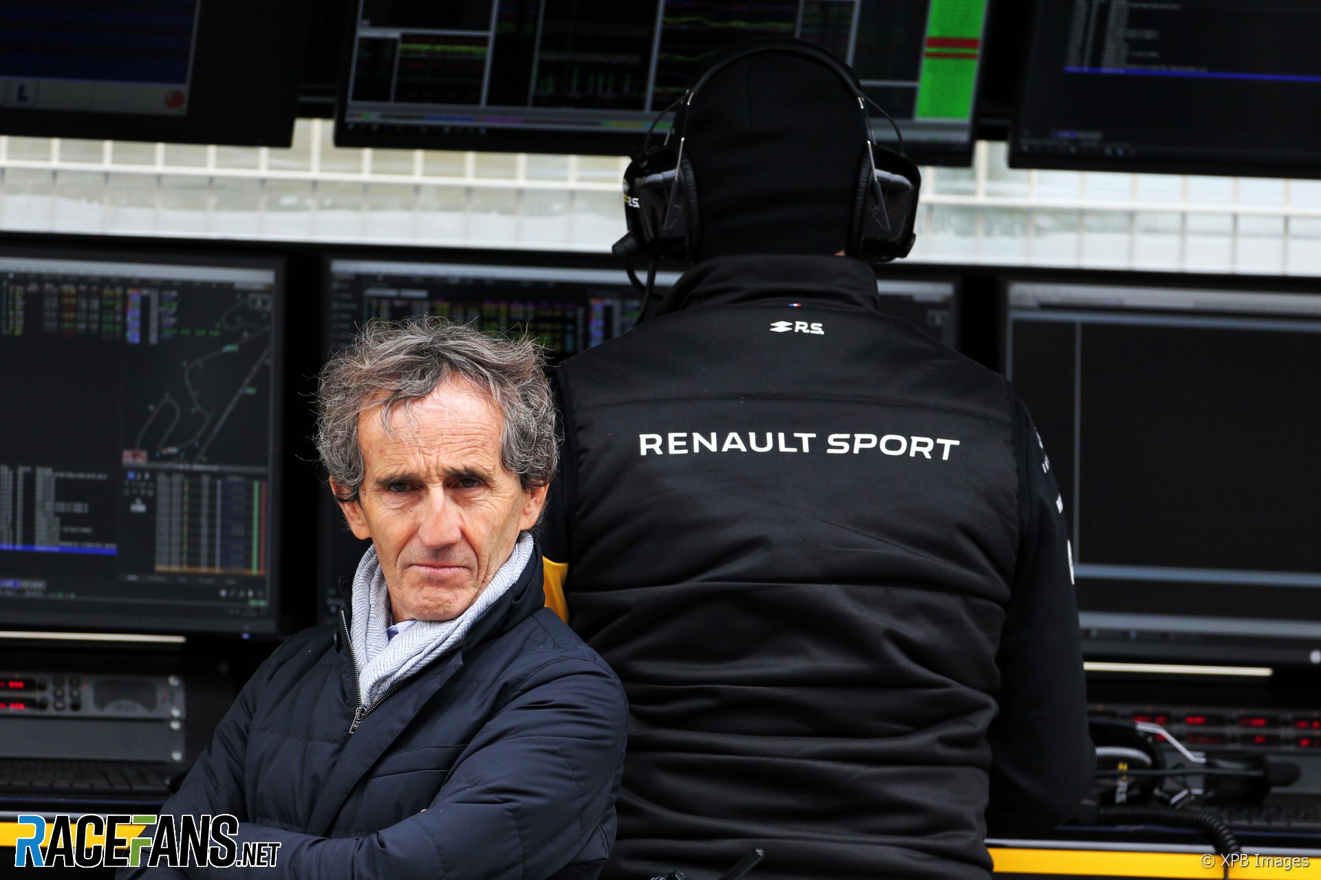Alain Prost, Renault, Circuit de Catalunya, 2018