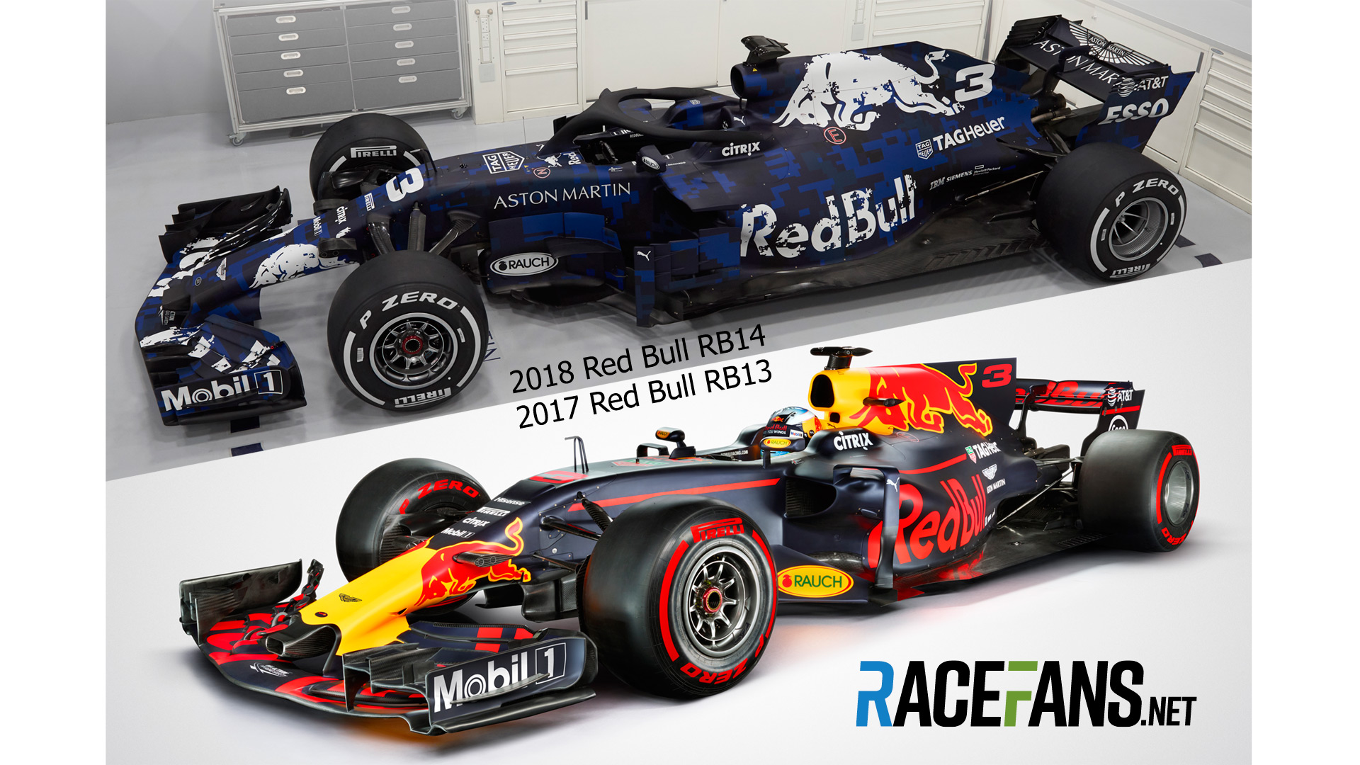 Electrician Disturbance Compressed Compare the new 2018 Red Bull with last year's car · RaceFans