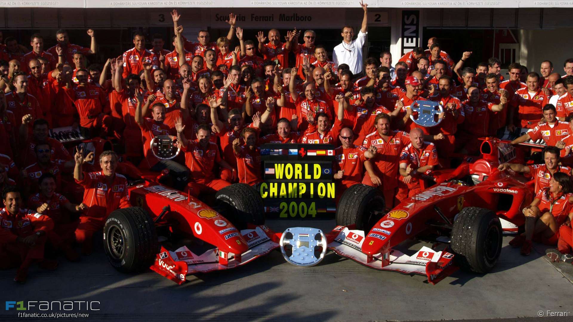 Ferrari, Hungaroring, 2004