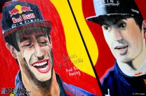 Daniel Ricciardo artwork, Red Bull, Albert Park, 2018