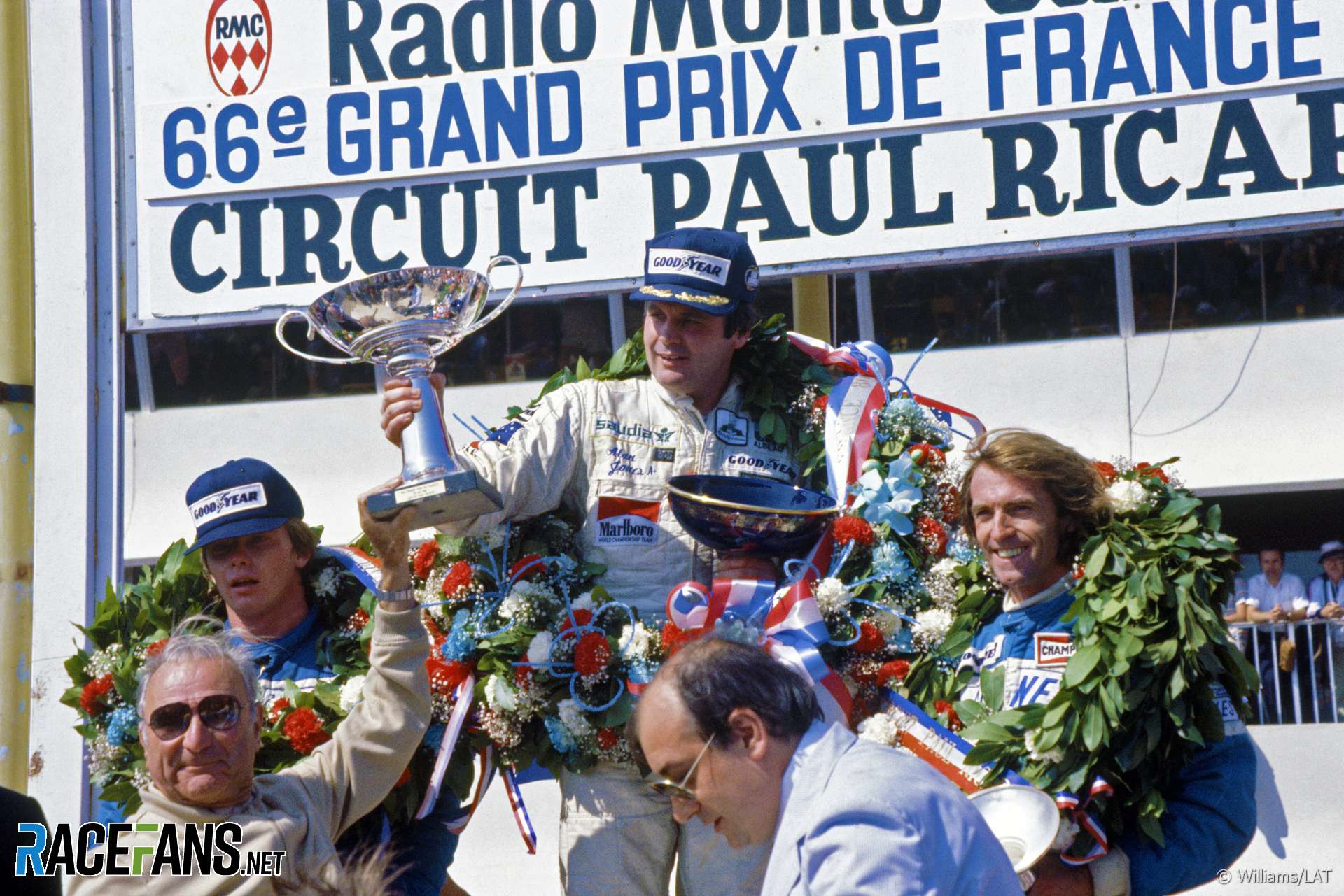 Alan Jones, Williams, Paul Ricard, 1980