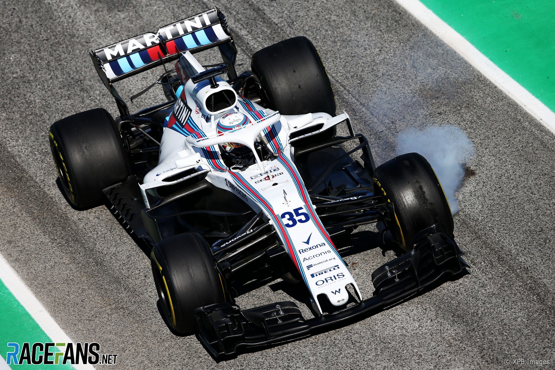Sergey Sirotkin, Williams, Circuit de Catalunya, 2018