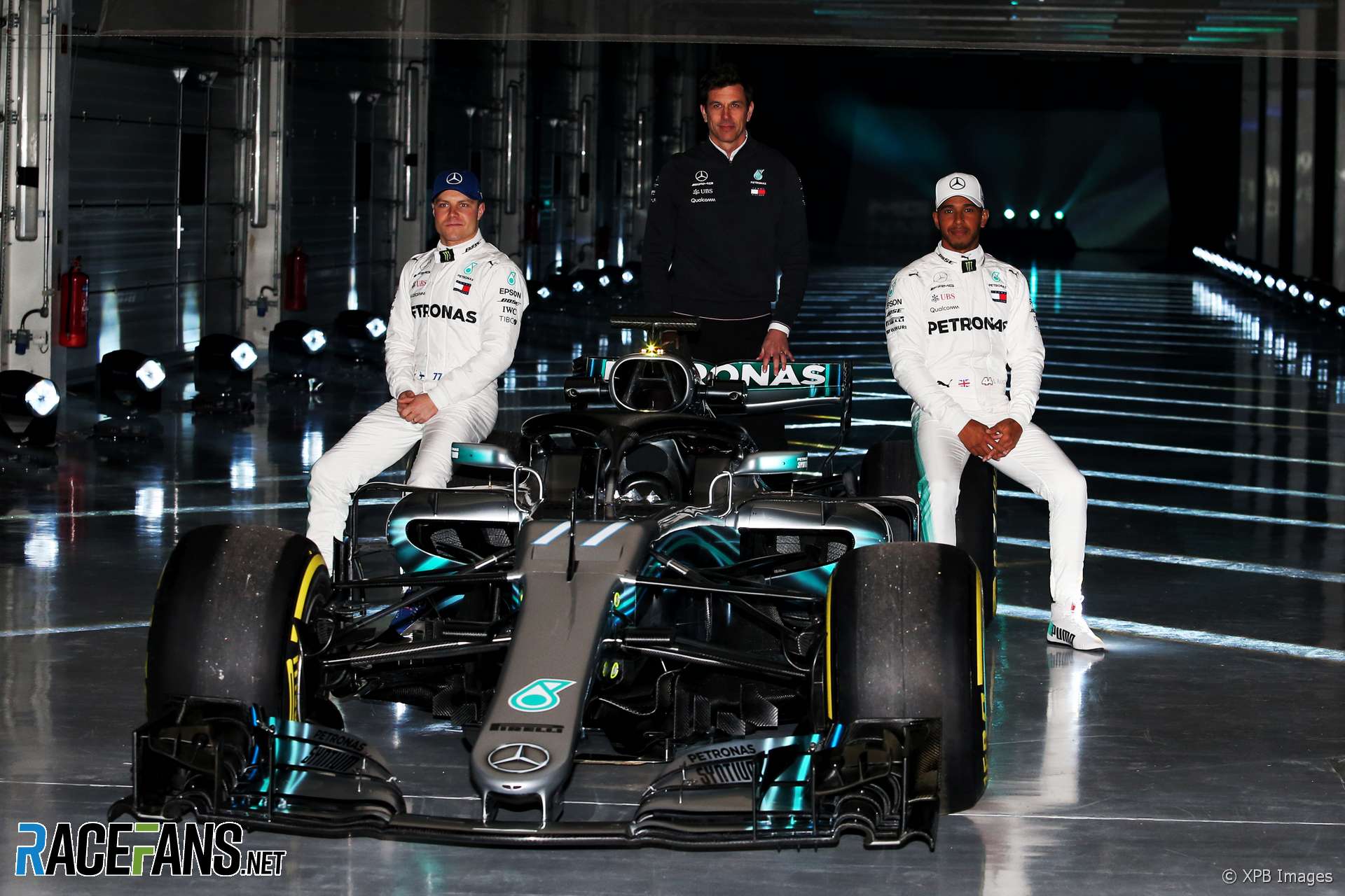 Lewis Hamilton, Valtteri Bottas, Mercedes, 2018