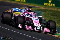 Sergio Perez, Force India, Albert Park, 2018
