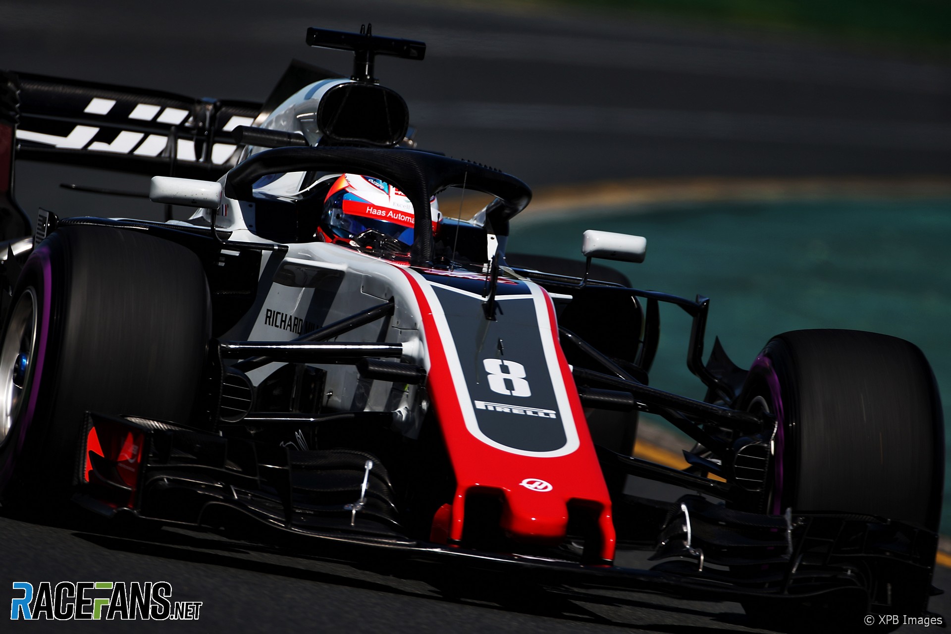 Romain Grosjean, Haas, Albert Park, 2018