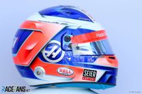 Romain Grosjean, Haas, 2018 helmet