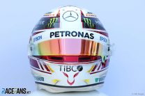Lewis Hamilton, Mercedes, 2018 helmet