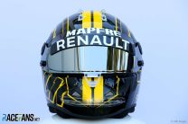 Nico Hulkenberg, Renault, 2018 helmet