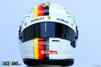 Sebastian Vettel, Ferrari, 2018 helmet