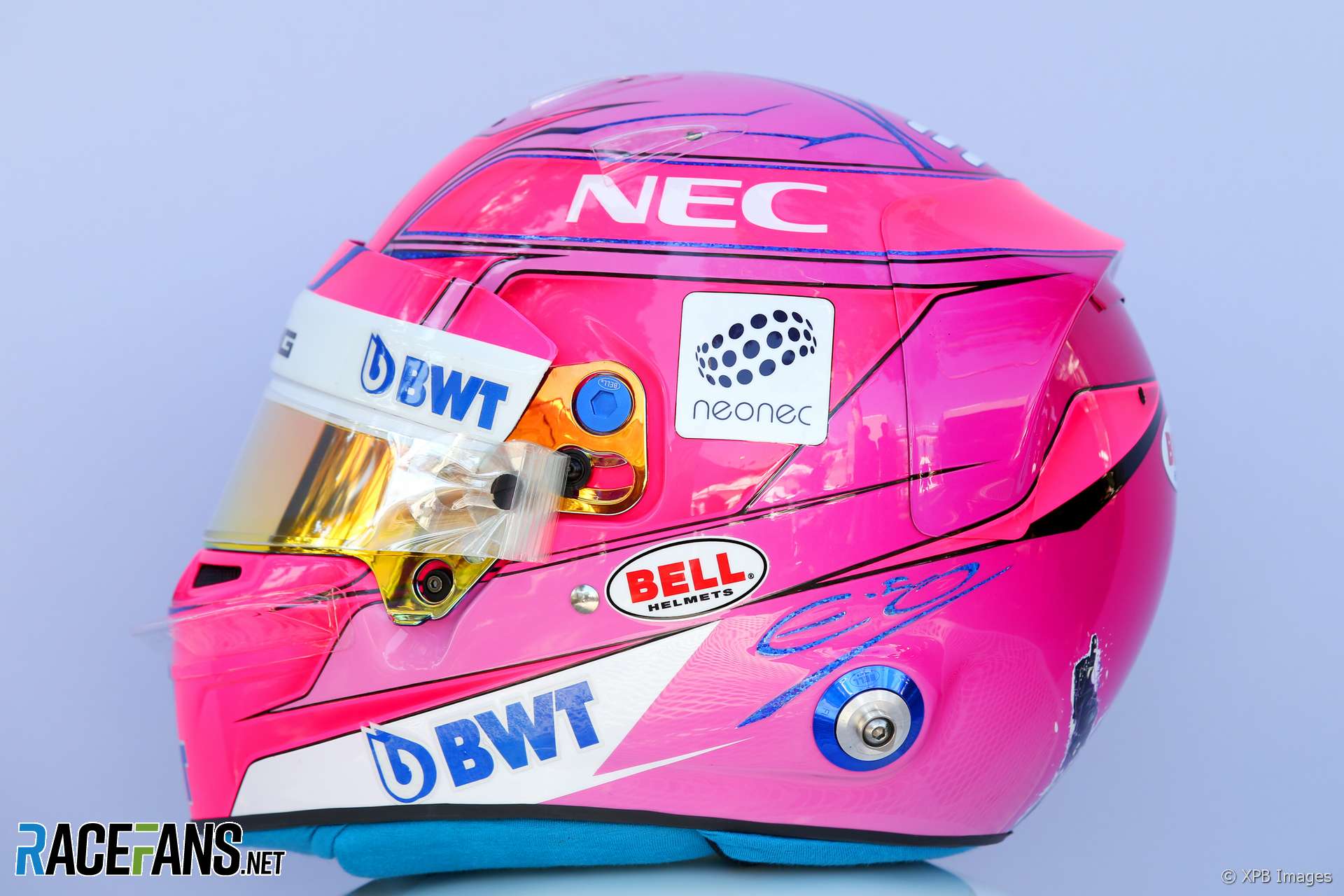 Esteban OCON Force India vjm11 #31 Formula 1 2018 Helmet 1:2 Bell 