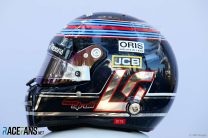 Lance Stroll, Williams, 2018 helmet