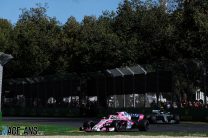 Sergio Perez, Force India, Albert Park, 2018