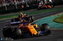 Alonso took fifth off Verstappen by a tenth of a second