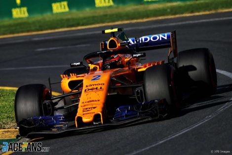 Stoffel Vandoorne, McLaren, Albert Park, 2018