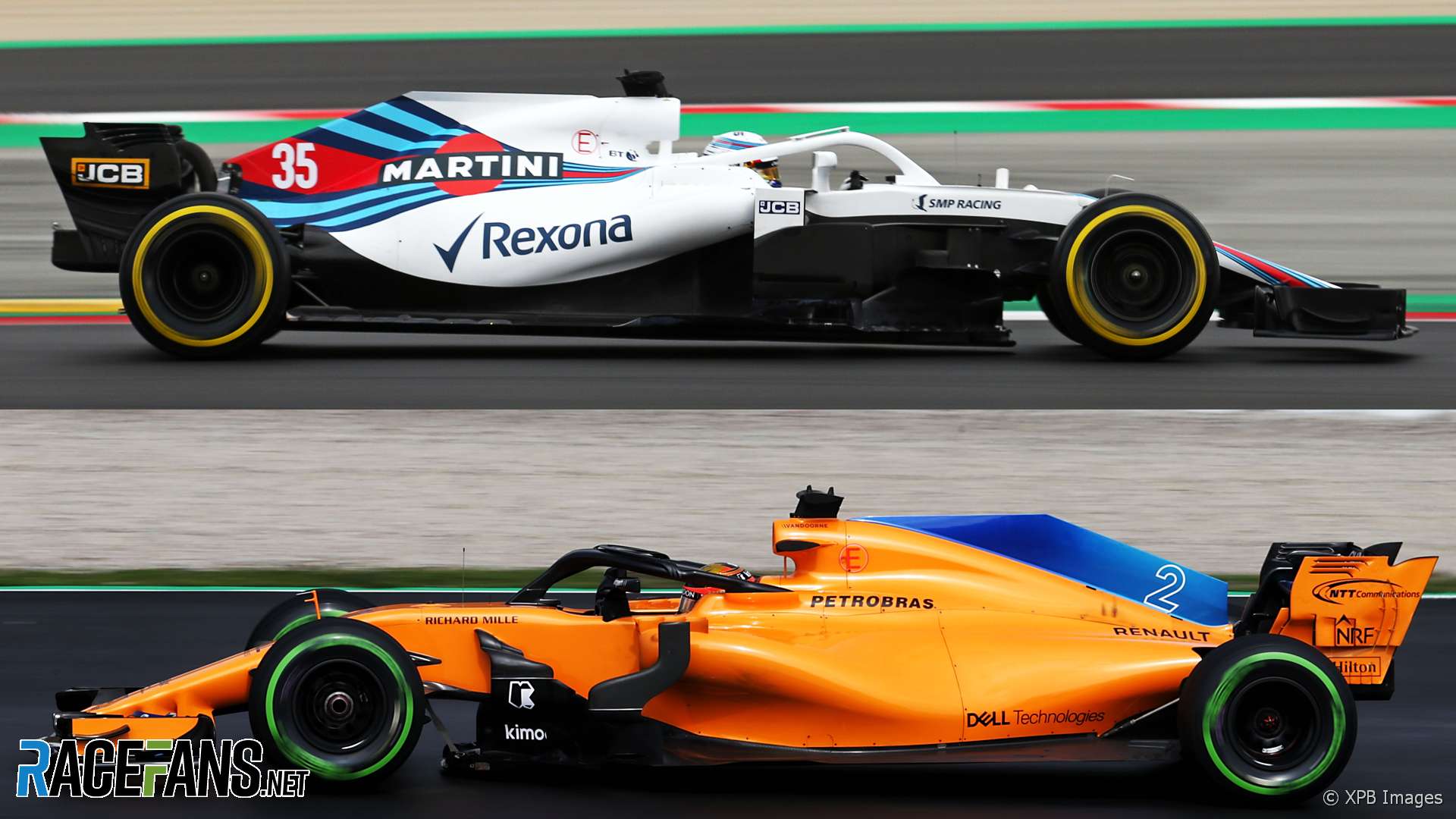 Williams, McLaren, Circuit de Catalunya, 2018