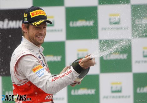 Jenson Button, McLaren, Interlagos, 2012