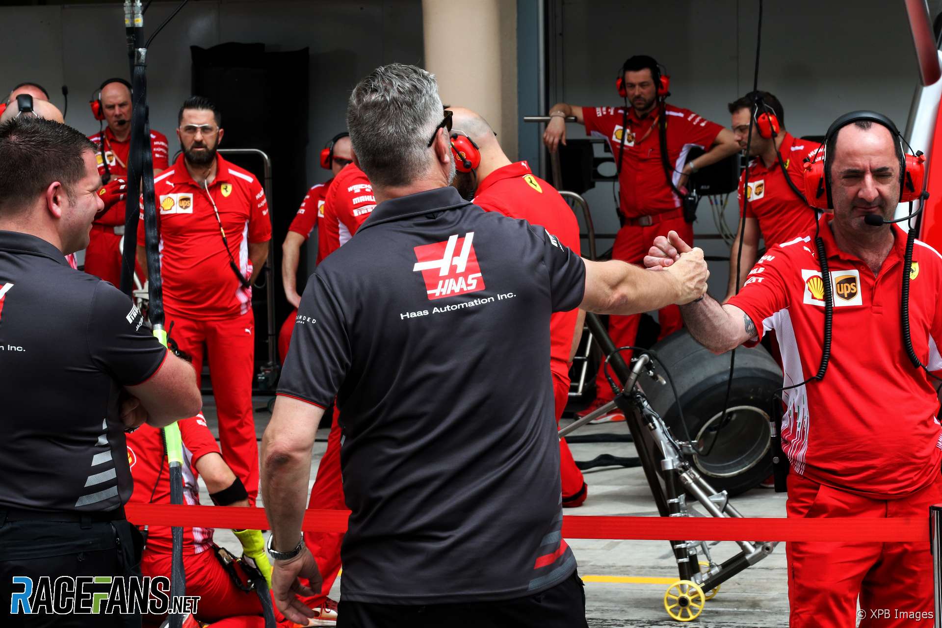 Haas, Ferrari, Bahrain, 2018