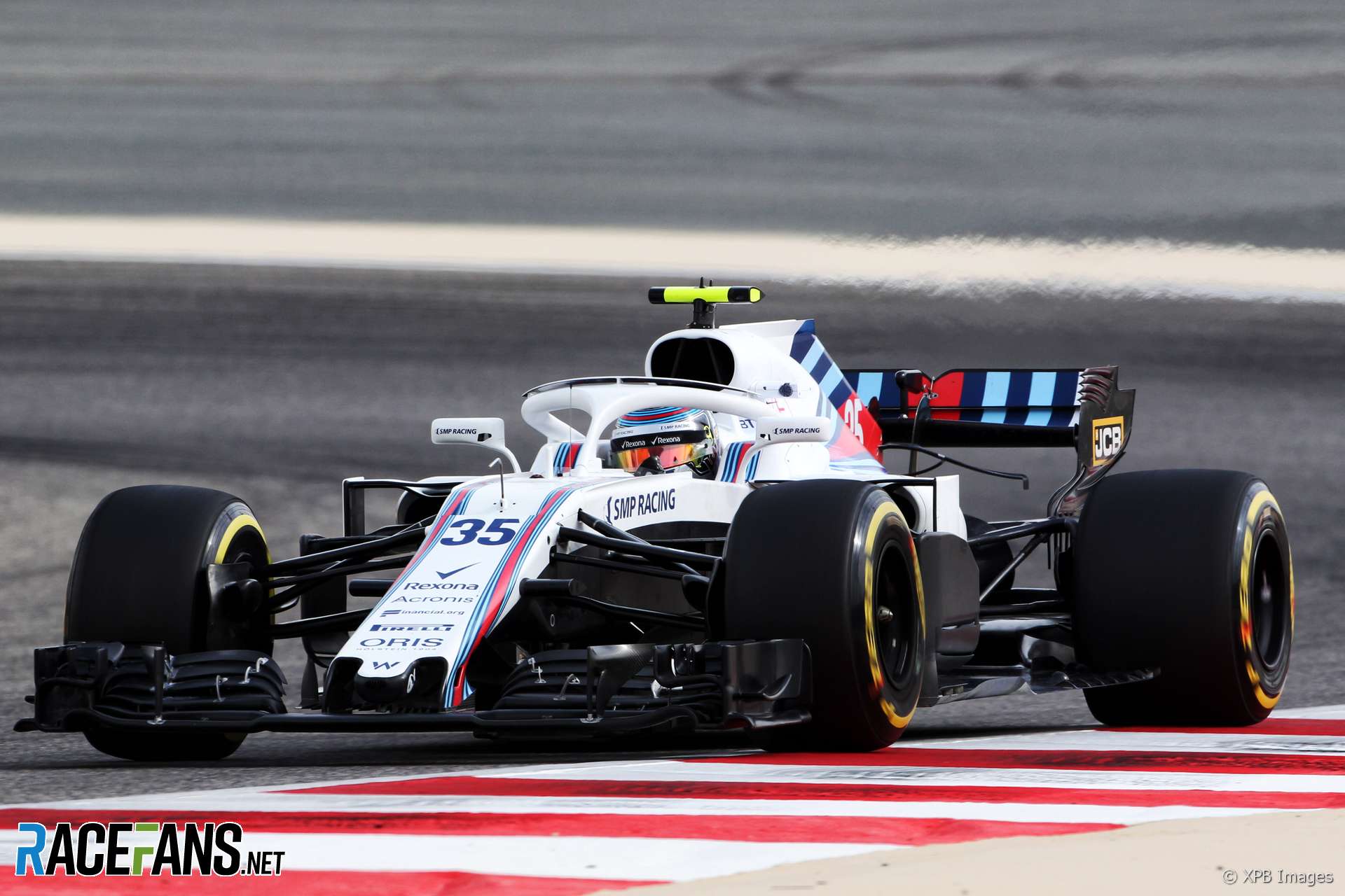 Sergey Sirotkin, Williams, Bahrain International Circuit, 2018