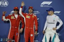 Vettel leads Ferrari one-two after Verstappen crashes