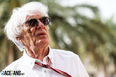 Bernie Ecclestone, Bahrain, 2018