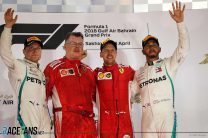 Valtteri Bottas, Sebastian Vettel, Lewis Hamilton, Bahrain International Circuit, 2018