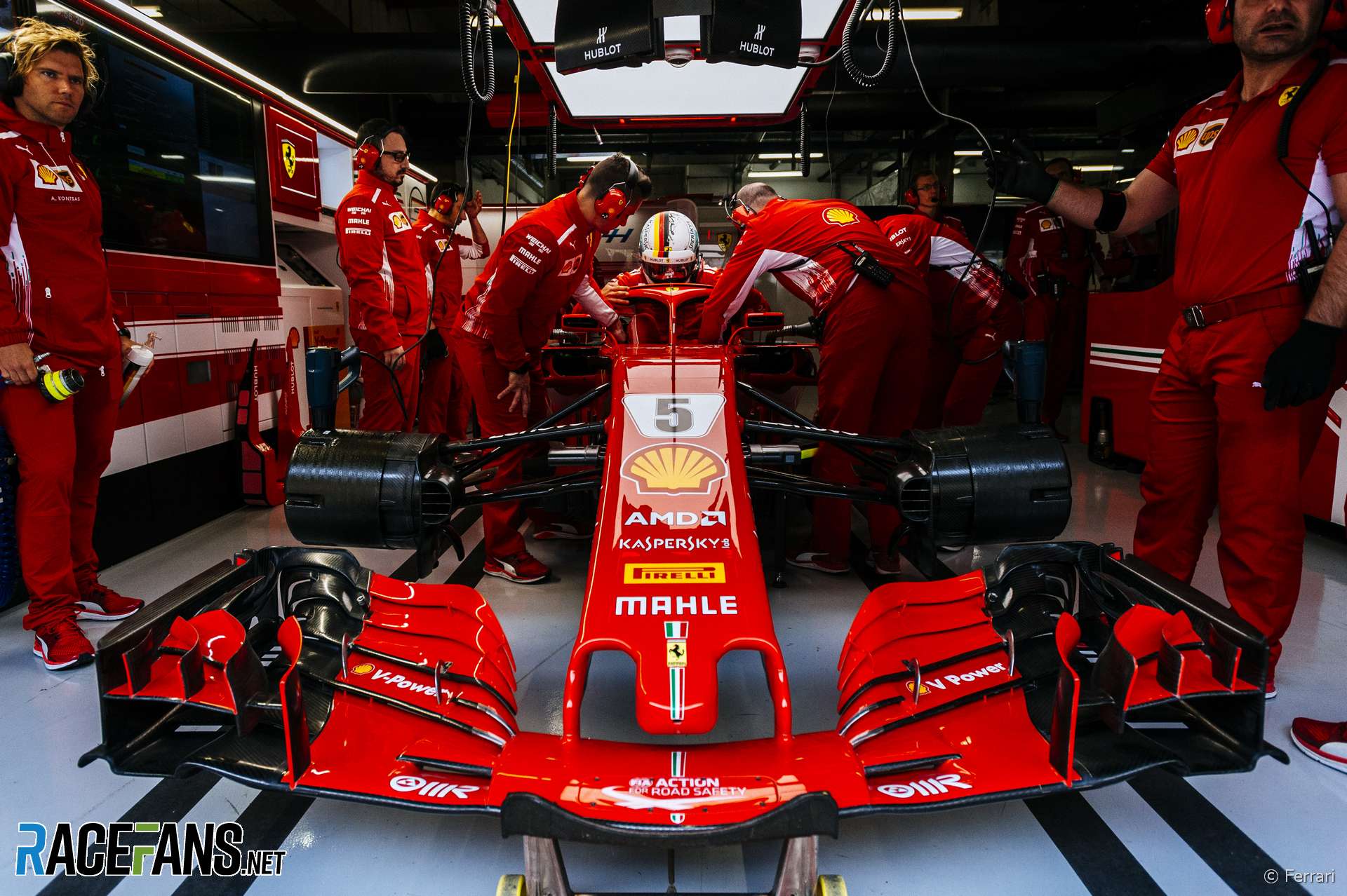 Sebastian Vettel, Ferrari, Shanghai International Circuit, 2018