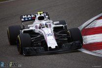 Williams are slower than last year again in China