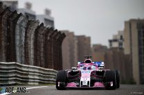 Sergio Perez, Force India, Shanghai International Circuit, 2018