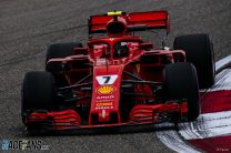 Kimi Raikkonen, Ferrari, Shanghai International Circuit, 2018