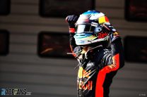 Ricciardo thanks team for rapid repair job after win
