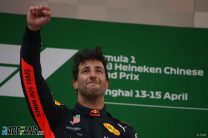 Ricciardo grabs Shanghai win after strategic gamble