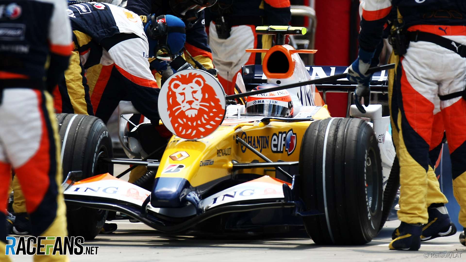 Heikki Kovalainen, Renault, Indianapolis, 2007